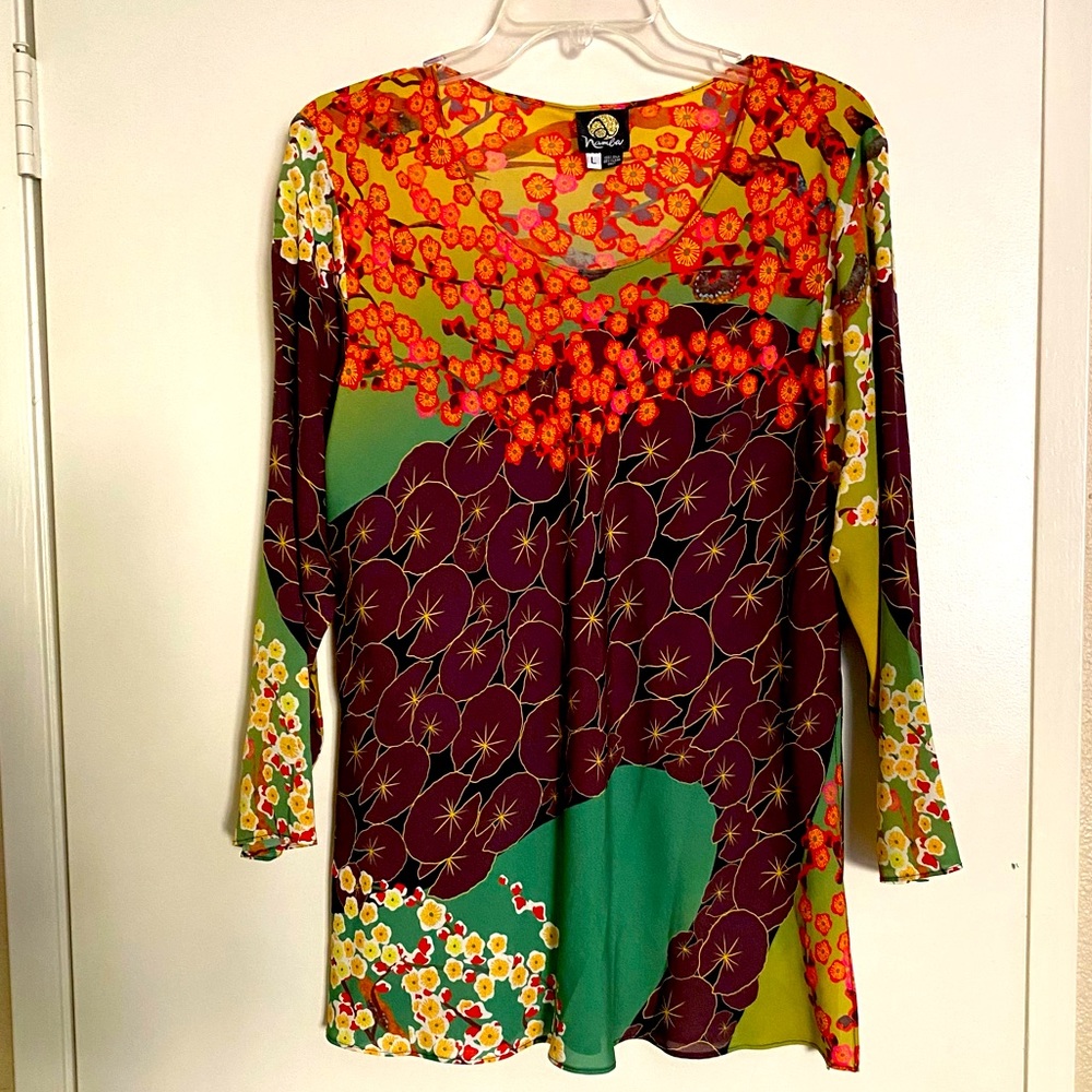 Anne Namba silk blouse. Large.